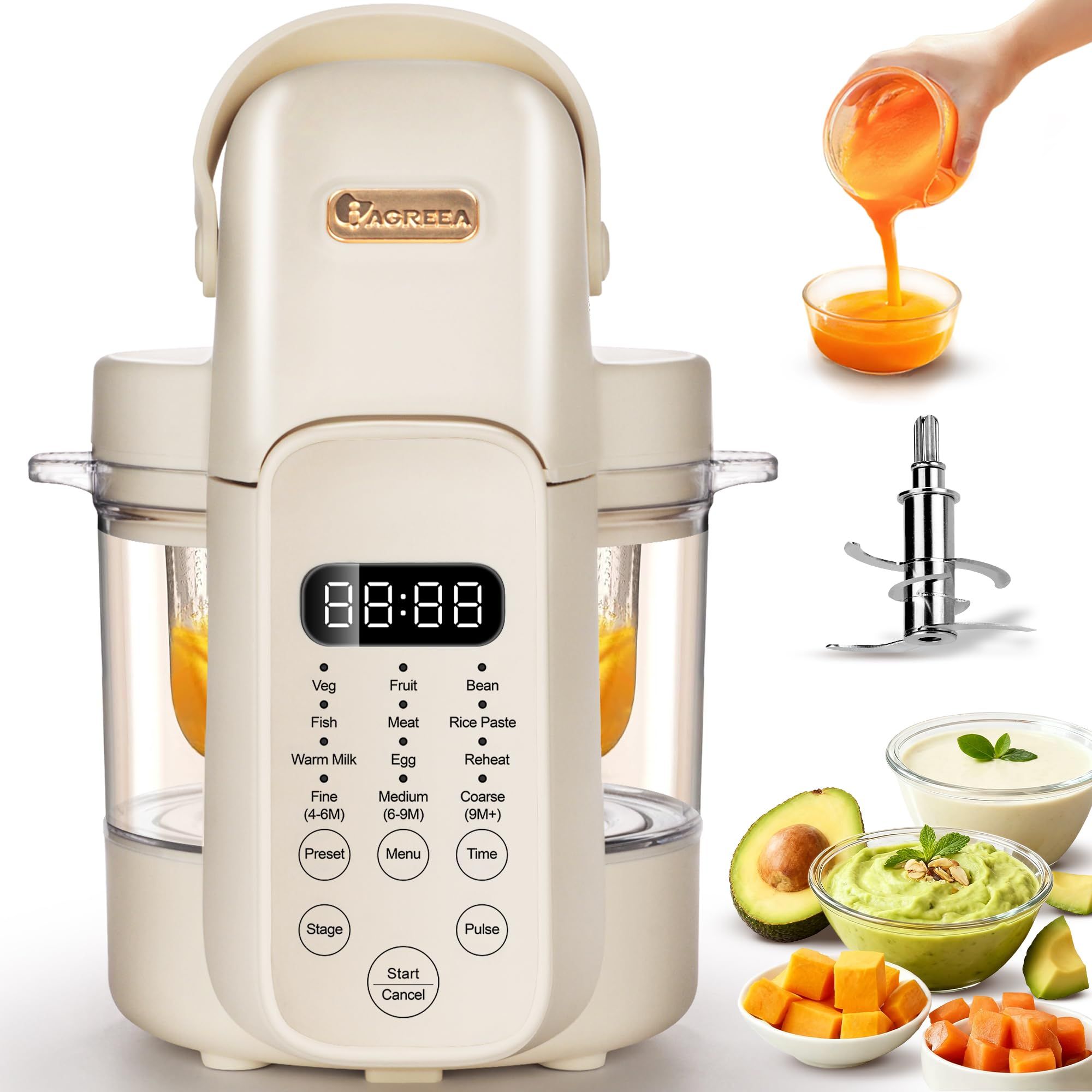 Baby Food Maker And Steamer - Robot da Cucina per Bambini 9
