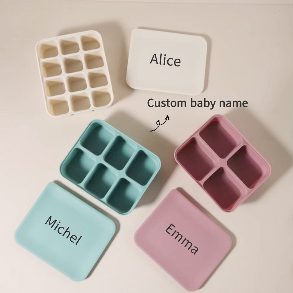 Baby Food Tray - Vassoio per congelatore personalizzato per alimenti