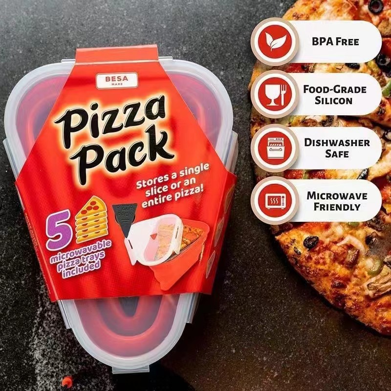 Baby Food Category - Scatola per pizza pieghevole in silicone