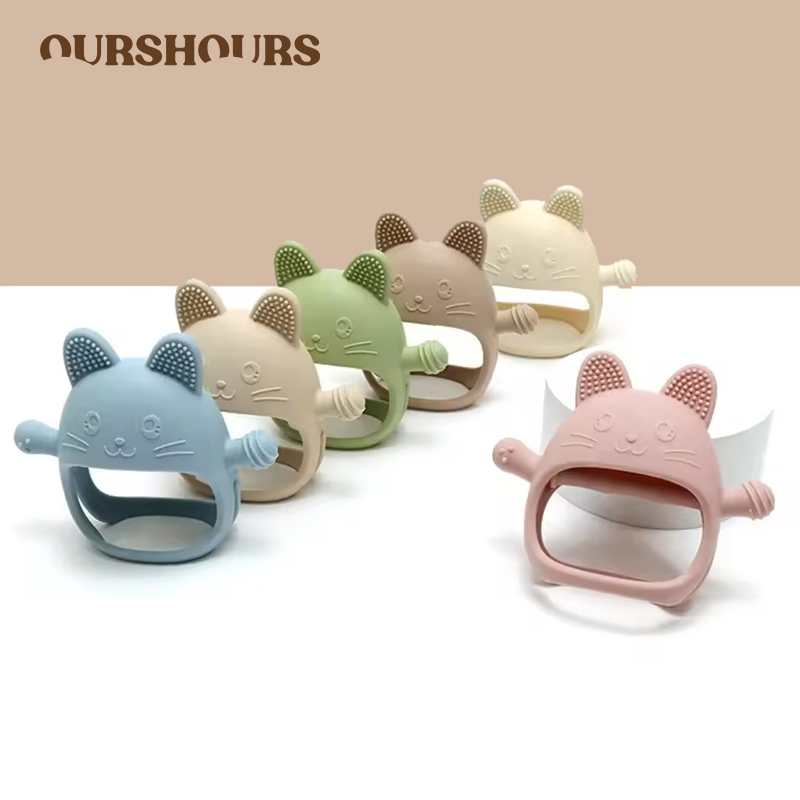 Baby Food Teether - 1PC Del Bambino Del Silicone Massaggiagengive