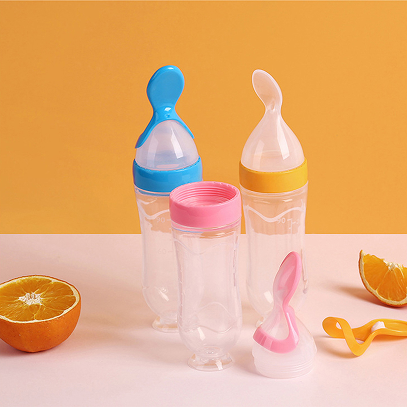 Baby Food Newborn - Spremere il biberon in silicone Neonato