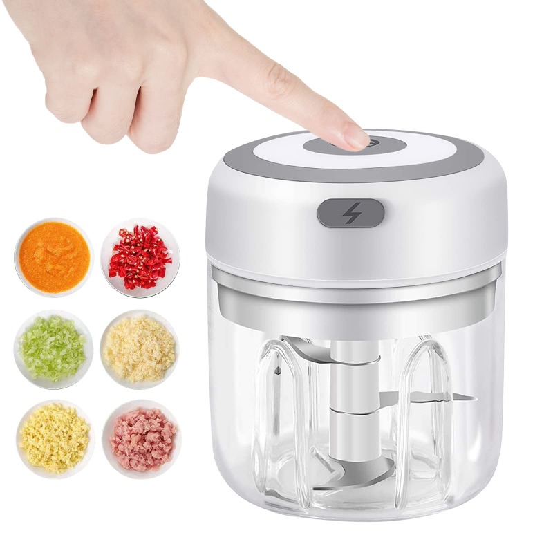 Baby Food Blender - Tritatutto Elettrico per Aglio 250ML, Multifunzione
