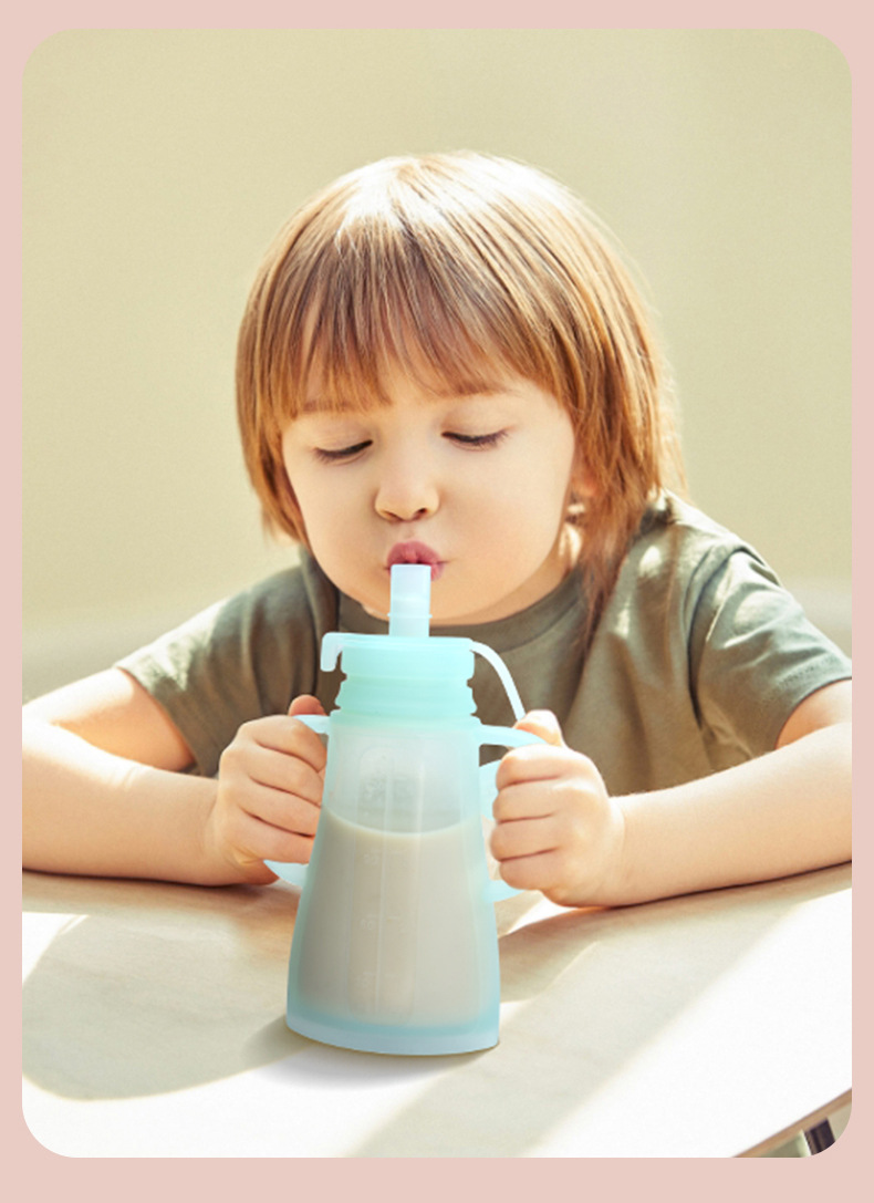 Baby Food Nan - Nuova Borsa Riutilizzabile in Silicone per