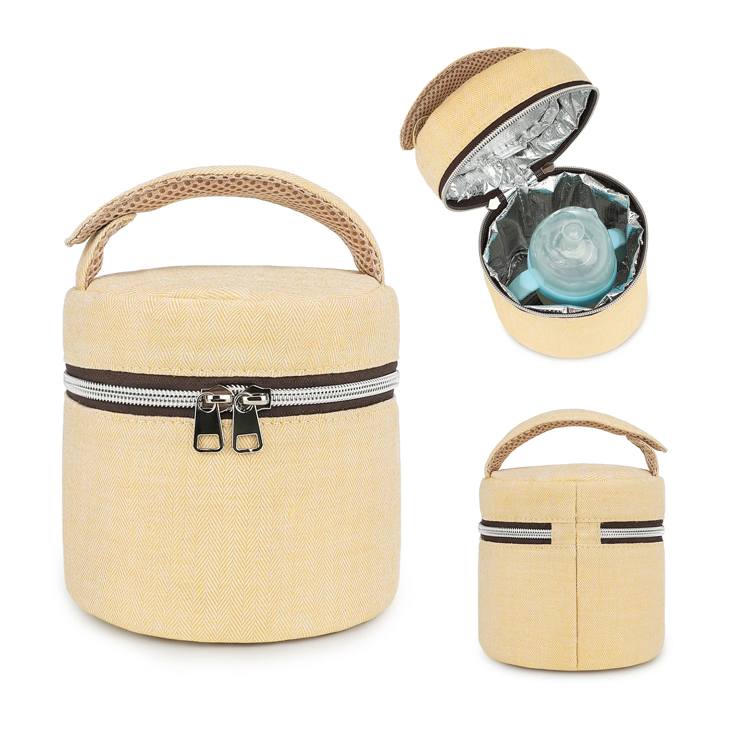 Baby Food Nan - Borsa per biberon impermeabile a temperatura