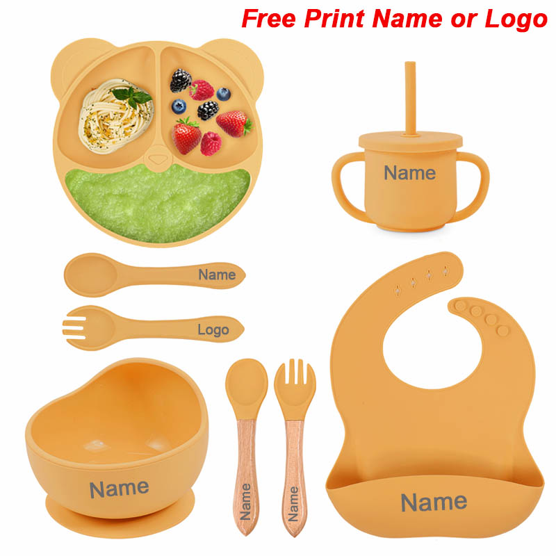 Baby Food Tray - Set di alimentazione in silicone per