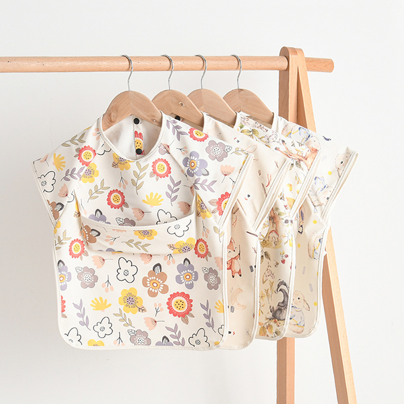 Baby Food Quantity - Bavaglini per neonato Camicetta impermeabile senza