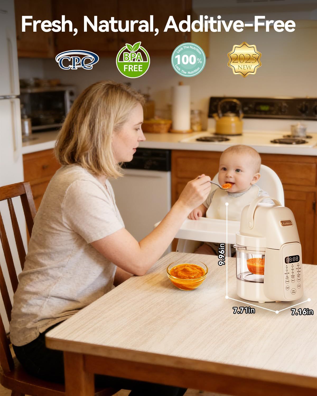Robot da Cucina per Bambini 9  - Baby Food Maker And Steamer recensione e prezzo