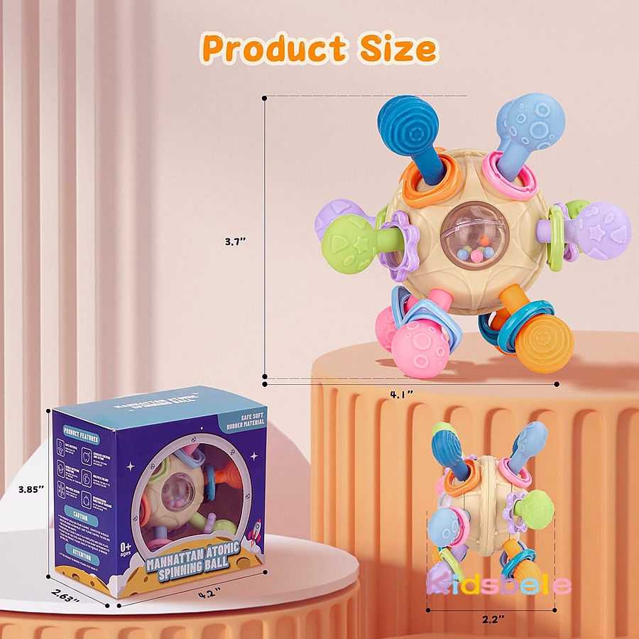 Giocattolo multi sensoriale 3  - Baby Food Teether recensione e prezzo