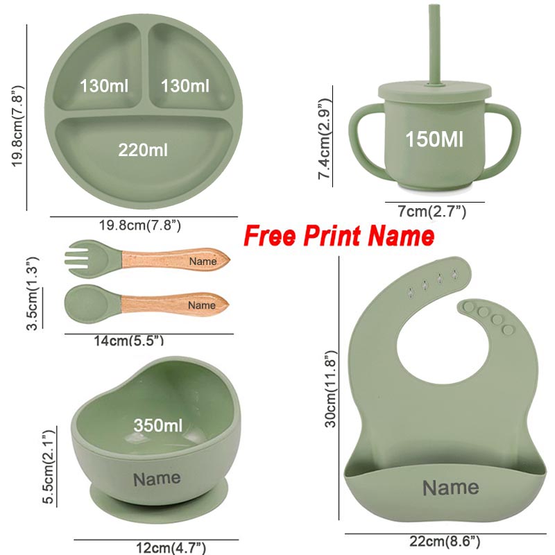 6 pezzi set di alimentazione p - Baby Food Tray recensione e prezzo