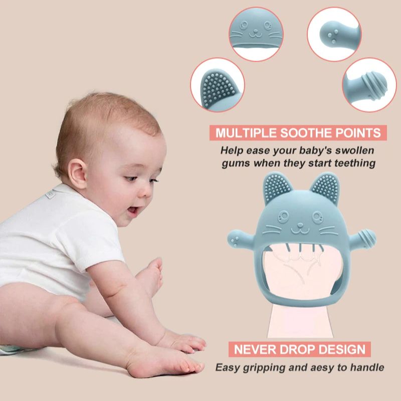 1PC Del Bambino Del Silicone M - Baby Food Teether recensione e prezzo