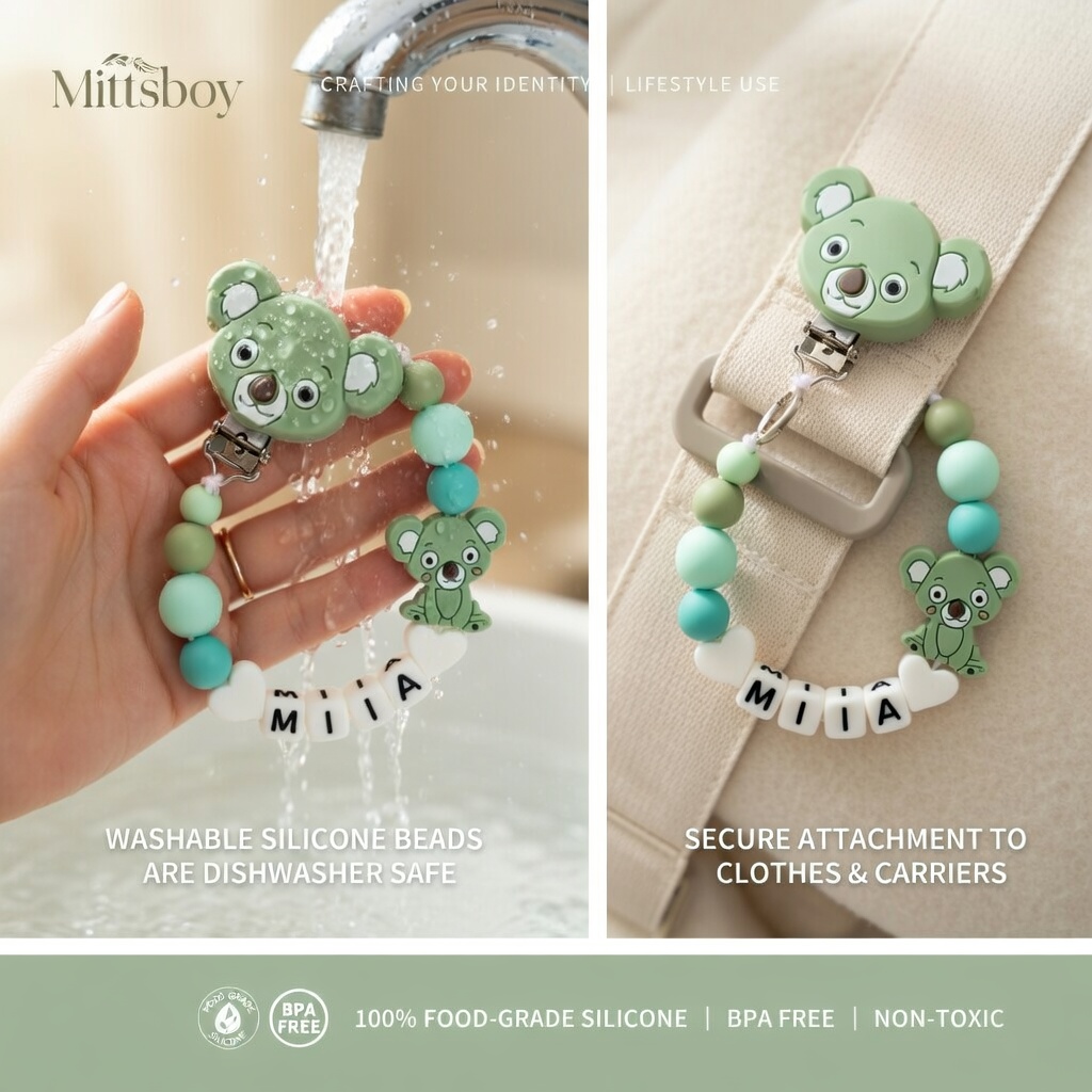 Catenella Portaciuccio in Sili - Baby Food Teether recensione e prezzo
