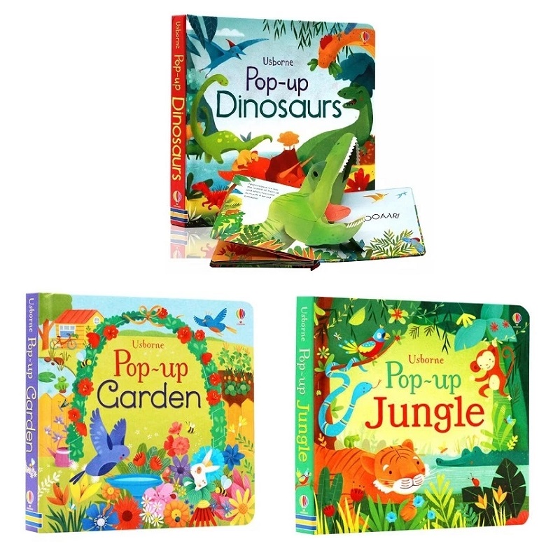 Usborne Pop Up Dinosauri/Giung - Baby Food Book recensione e prezzo