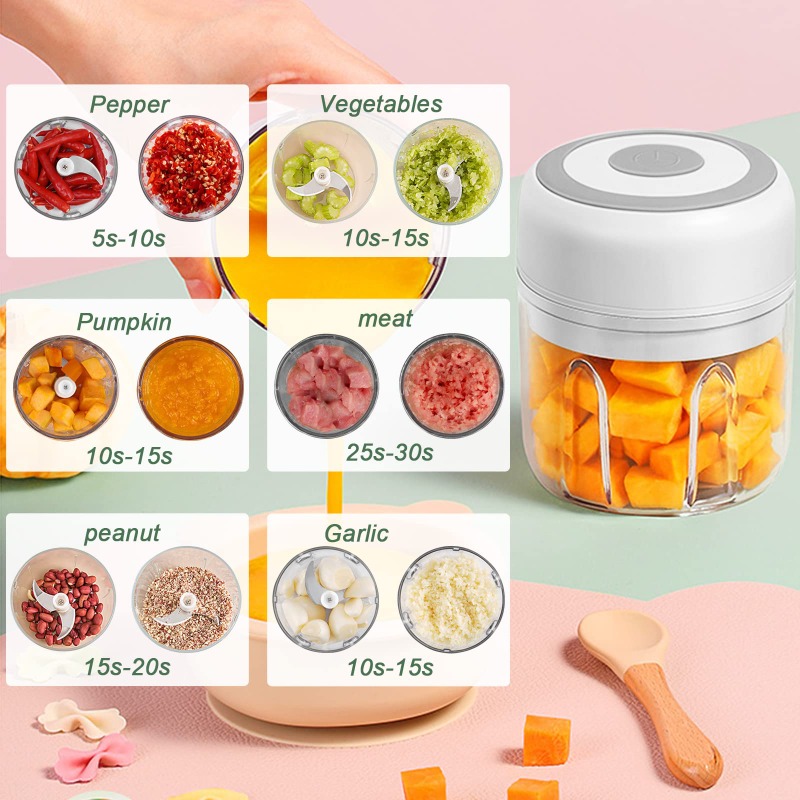 Tritatutto Elettrico per Aglio - Baby Food Blender recensione e prezzo
