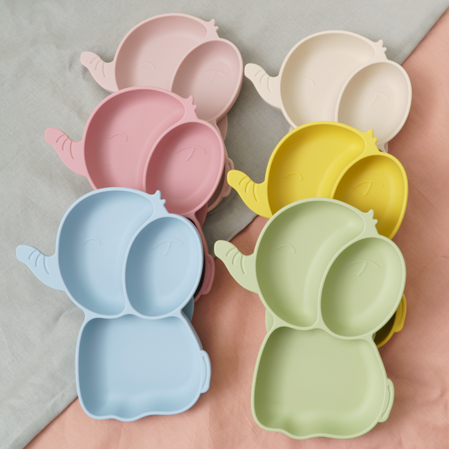 1 pz piatti da pranzo in silic - Baby Food Tray recensione e prezzo
