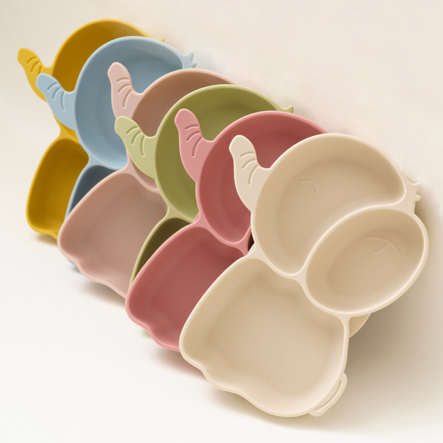 1 pz piatti da pranzo in silic - Baby Food Tray recensione e prezzo